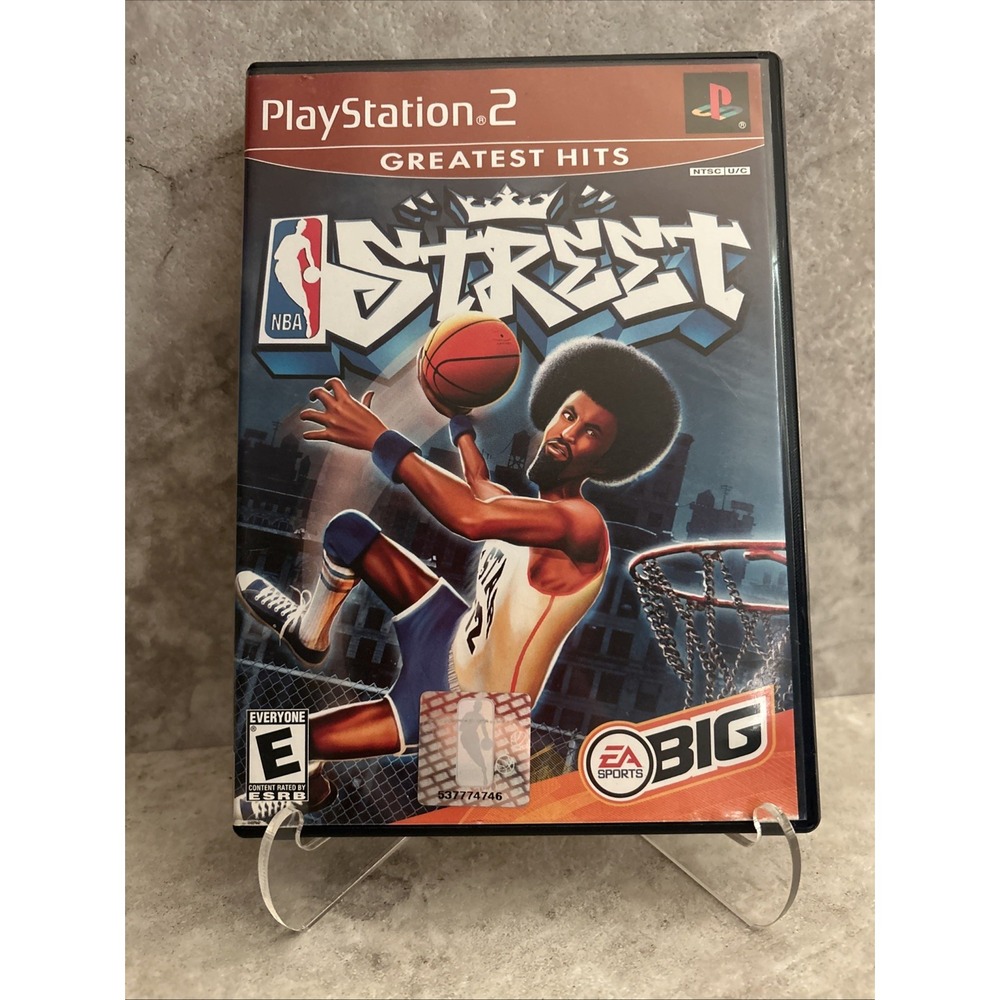 NBA Street (Sony PlayStation 2 PS2, 2003) Greatest Hits Missing Manual VG